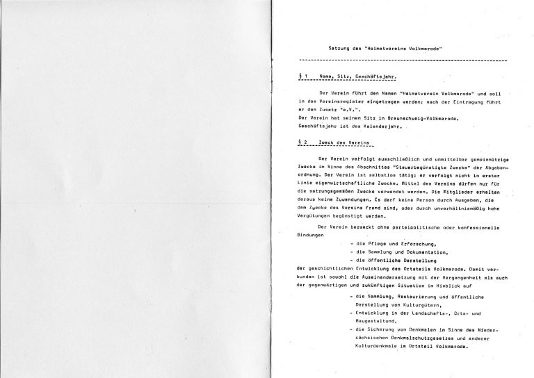 Satzung 2. Seite